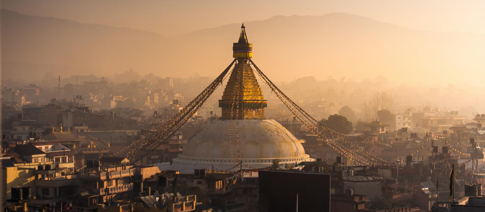 Widok na stolicę kraju Kathmandu
